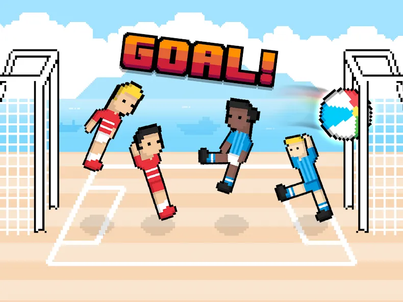 Soccer Random (Сокер Рандом) [МОД: Деньги, Монеты и Меню MOD] Screenshot 2