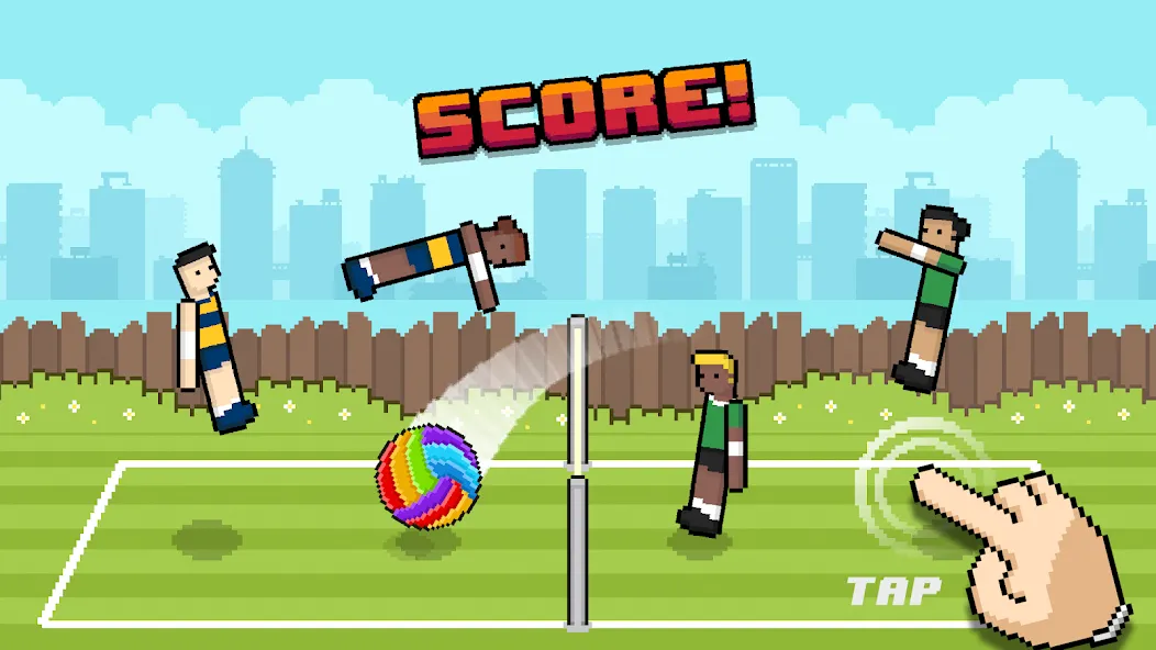 Volley Random (Воллей Рэндом) [МОД: Много монет, Открытые уровни и Мега MOD] Screenshot 2