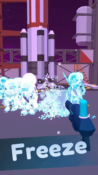 Crazy Gun Inventor (Крейзи Ган Инвентор) [МОД: Много монет, Открытые уровни и Мега MOD] Screenshot 3