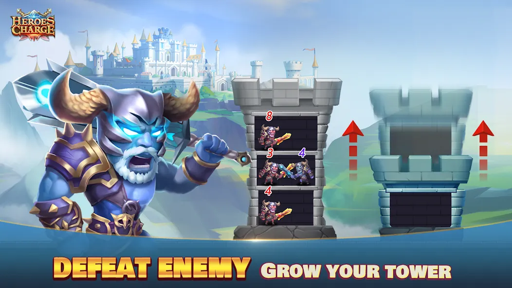 Heroes Charge (Хироес Чардж) [МОД: Много денег, Монет и Все открыто] Screenshot 3