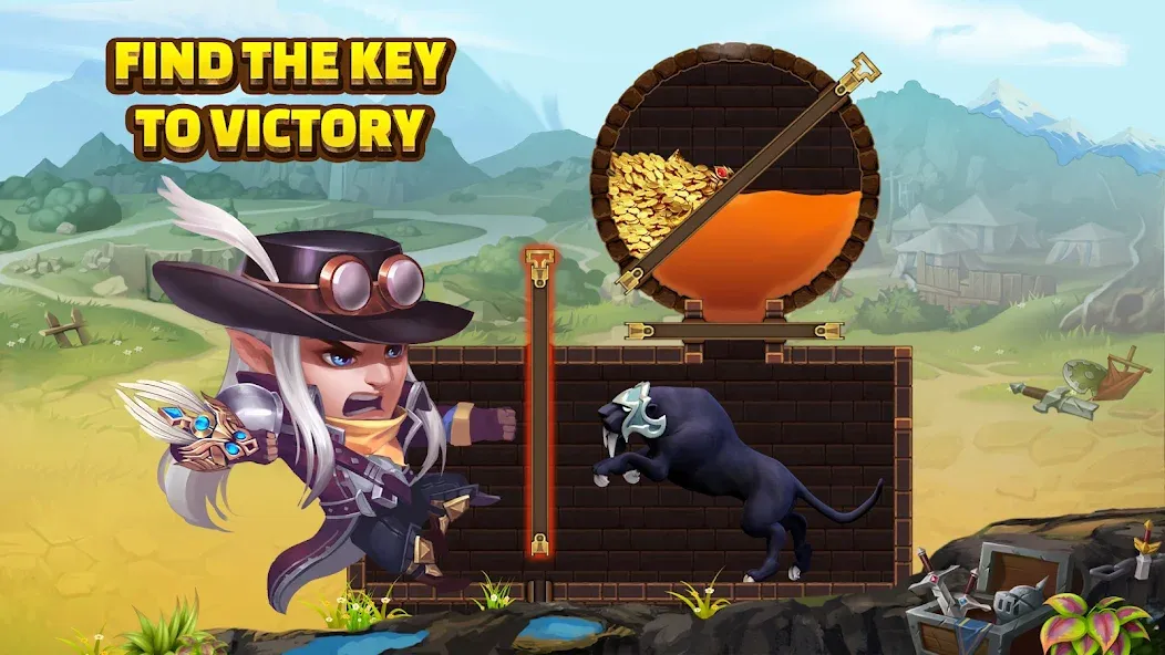 Heroes Charge HD (Хироуз Чардж ХД) [МОД: Все открыто, Дополнительные деньги и Меню MOD] Screenshot 1