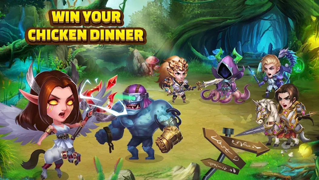 Heroes Charge HD (Хироуз Чардж ХД) [МОД: Все открыто, Дополнительные деньги и Меню MOD] Screenshot 3