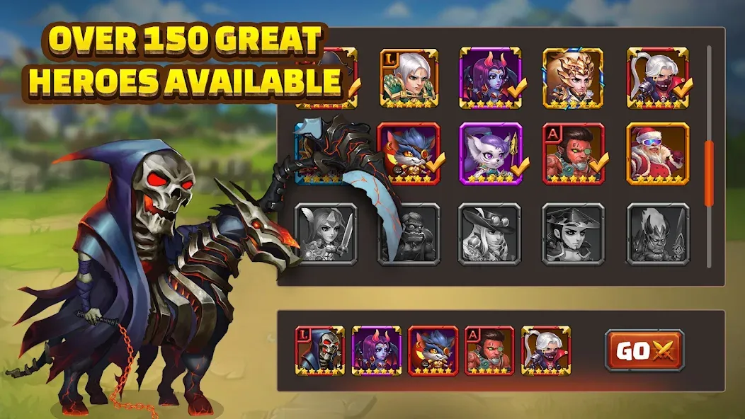 Heroes Charge HD (Хироуз Чардж ХД) [МОД: Все открыто, Дополнительные деньги и Меню MOD] Screenshot 4