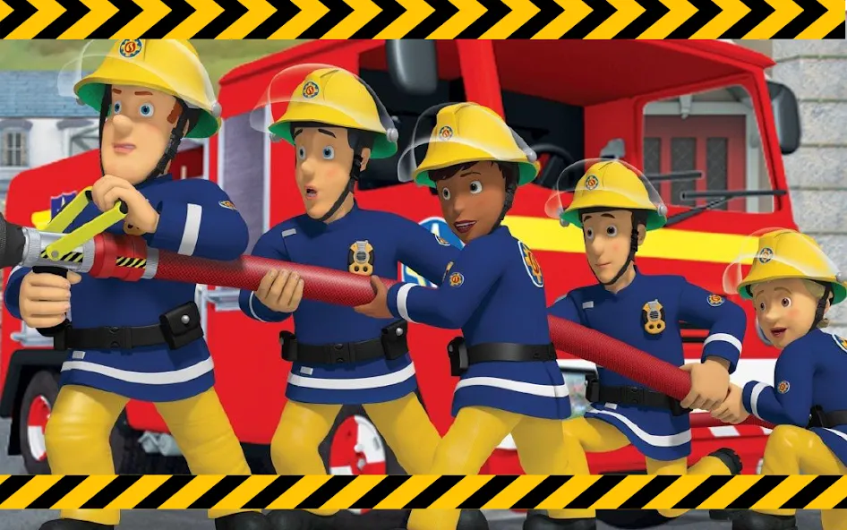 Fireman sam Truck rescue (Пожарный Сэм и спасение на грузовике) [МОД: Бесконечные деньги, Монеты и Мега MOD] Screenshot 1