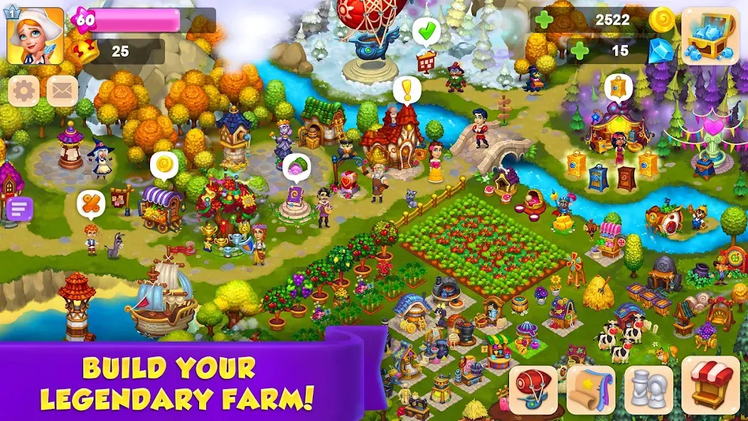 Royal Farm (Ройал Фарм) [МОД: Много денег, Монет и Все открыто] Screenshot 1
