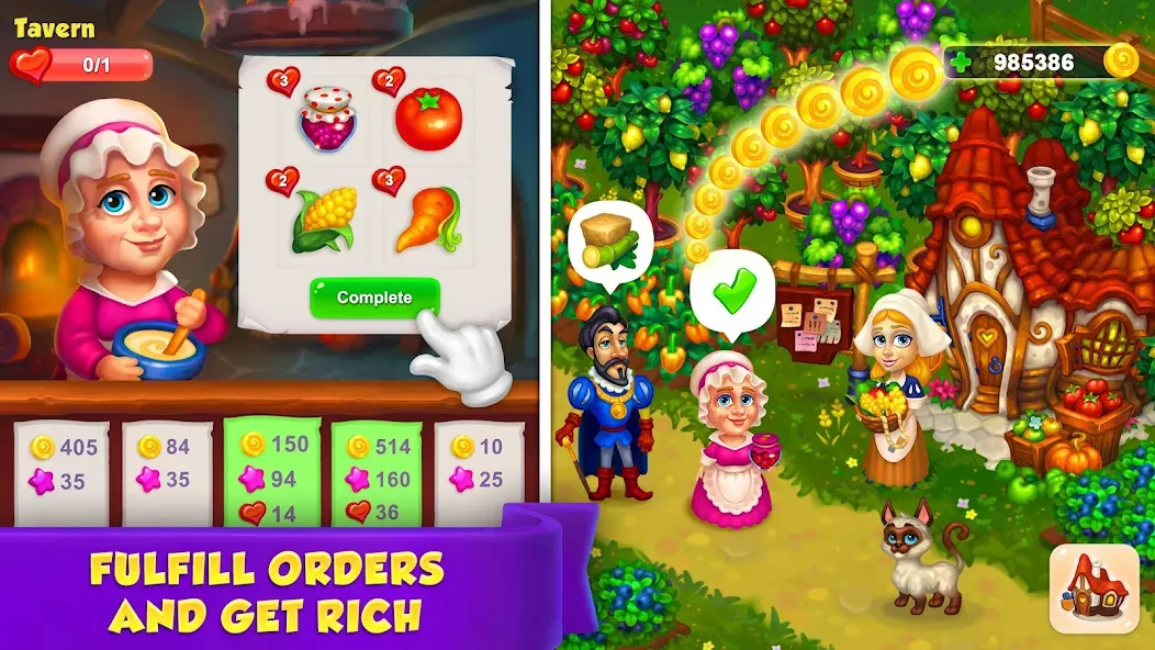 Royal Farm (Ройал Фарм) [МОД: Много денег, Монет и Все открыто] Screenshot 3