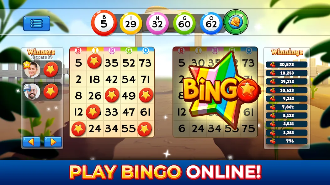 Bingo Pop: Play Live Online (Бинго Поп) [МОД: Бесконечные деньги, Монеты и Мега MOD] Screenshot 1