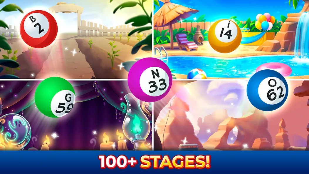 Bingo Pop: Play Live Online (Бинго Поп) [МОД: Бесконечные деньги, Монеты и Мега MOD] Screenshot 2