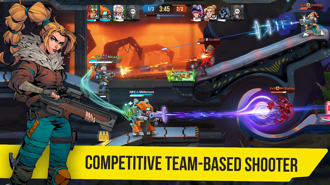 SquadBlast (СквадБласт) [МОД: Бесконечные деньги, Монеты и Мега MOD] Screenshot 1
