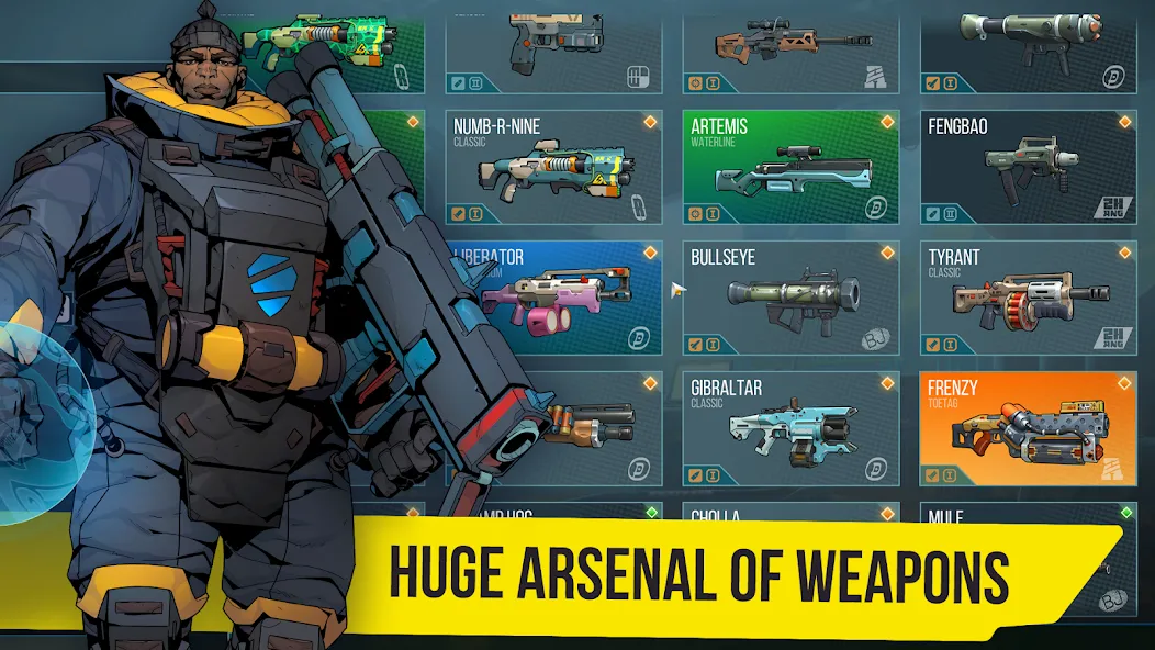 SquadBlast (СквадБласт) [МОД: Бесконечные деньги, Монеты и Мега MOD] Screenshot 3