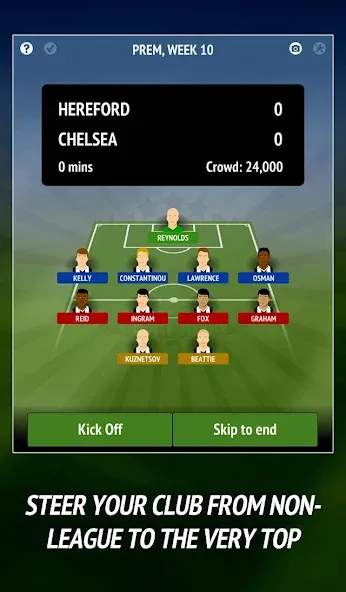 Football Chairman (Soccer) (Футбольный председатель) [МОД: Много денег, Монет и Все открыто] Screenshot 2