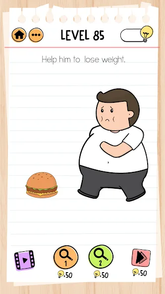 Brain Test 2: Tricky Stories (Брейн тест 2) [МОД: Бесконечные деньги, Монеты и Мега MOD] Screenshot 1