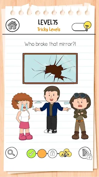 Brain Test 3: Tricky Quests (Тест на умение мыслить 3) [МОД: Деньги, Монеты и Меню MOD] Screenshot 5