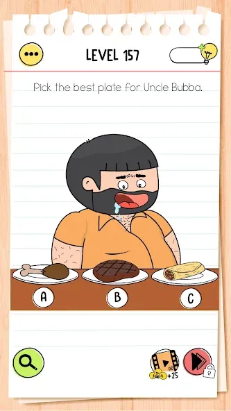 Brain Test 4: Tricky Friends (Брейн Тест 4) [МОД: Деньги, Монеты и Меню MOD] Screenshot 2