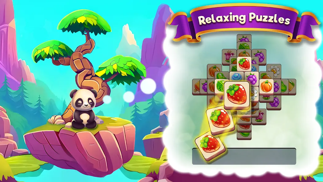 Zen Life: Tile Match Games (Зен Лайф) [МОД: Меню, Бесконечные монеты и Открытые уровни] Screenshot 1