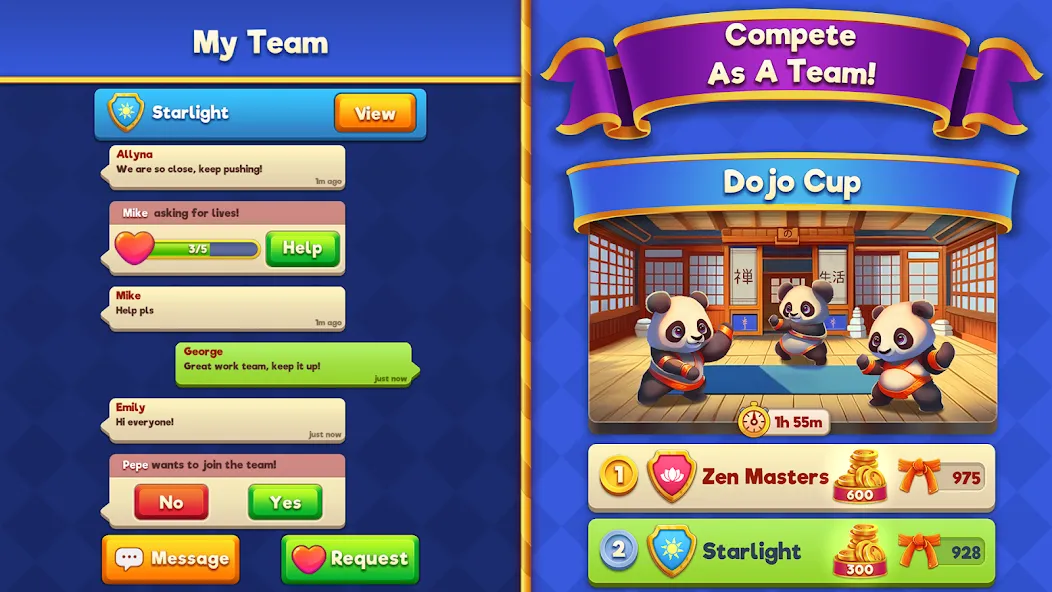 Zen Life: Tile Match Games (Зен Лайф) [МОД: Меню, Бесконечные монеты и Открытые уровни] Screenshot 4