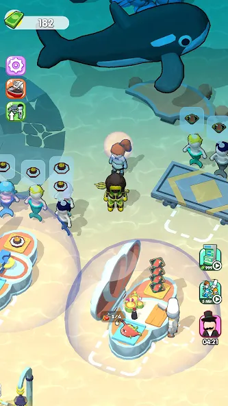 Sea Restaurant - Travel Tycoon (Си Ресторан) [МОД: Бесконечные деньги, Монеты и Мега MOD] Screenshot 2
