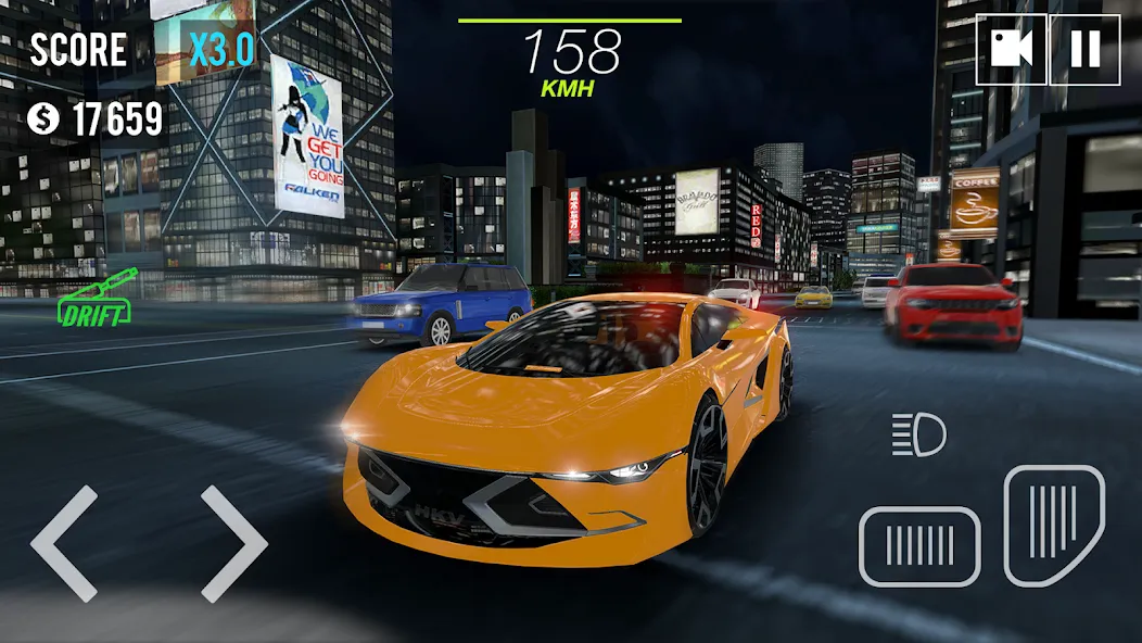 Racing in Car 2021 (Гонки на машинах 2021) [МОД: Бесконечные деньги, Монеты и Мега MOD] Screenshot 2