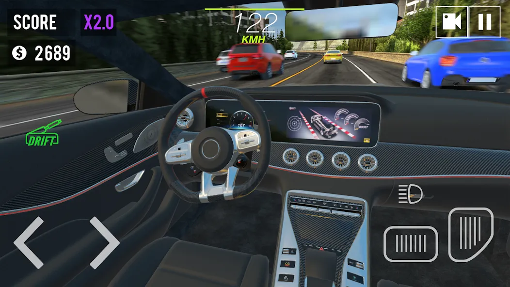 Racing in Car 2021 (Гонки на машинах 2021) [МОД: Бесконечные деньги, Монеты и Мега MOD] Screenshot 4