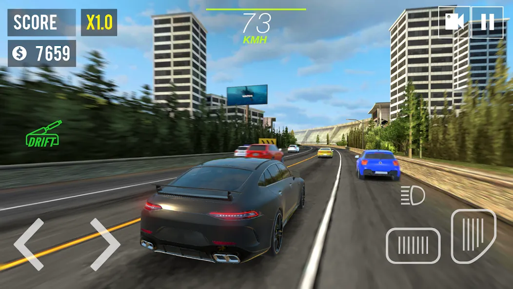 Racing in Car 2021 (Гонки на машинах 2021) [МОД: Бесконечные деньги, Монеты и Мега MOD] Screenshot 5