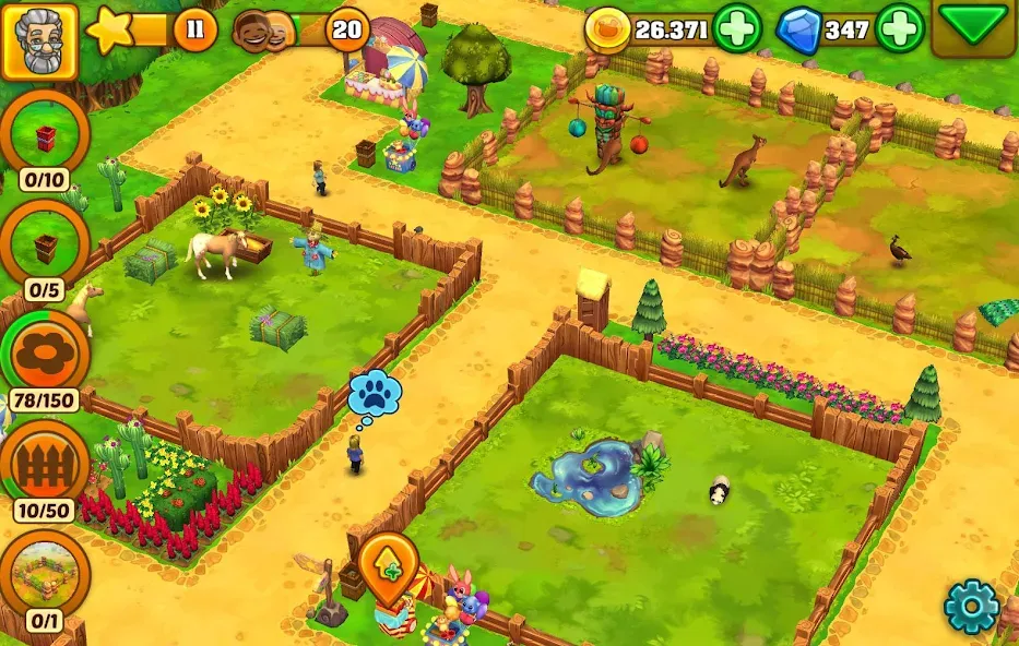 Zoo 2: Animal Park (Зу 2) [МОД: Много монет, Открытые уровни и Мега MOD] Screenshot 5