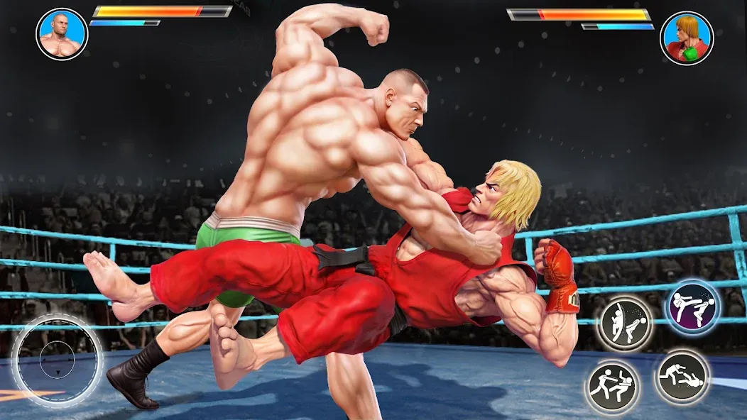 Kung Fu Heros: Fighting Game (упергеройский файтинг Кунгфуигры) [МОД: Деньги, Монеты и Меню MOD] Screenshot 2