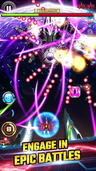 Lightning Fighter 2: Space War (Лайтнинг Файтер 2) [МОД: Все открыто, Дополнительные деньги и Меню MOD] Screenshot 4