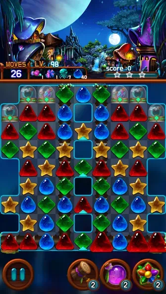 Jewel Galaxy (Джуэл Гэлакси) [МОД: Все открыто, Дополнительные деньги и Меню MOD] Screenshot 5
