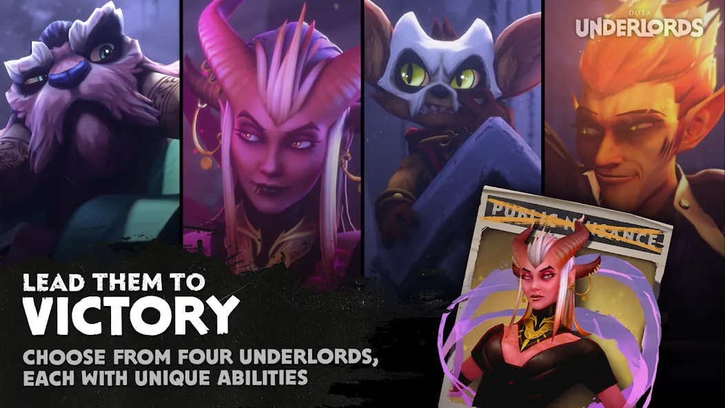 Dota Underlords (Дота Андерлордс) [МОД: Деньги, Монеты и Меню MOD] Screenshot 5