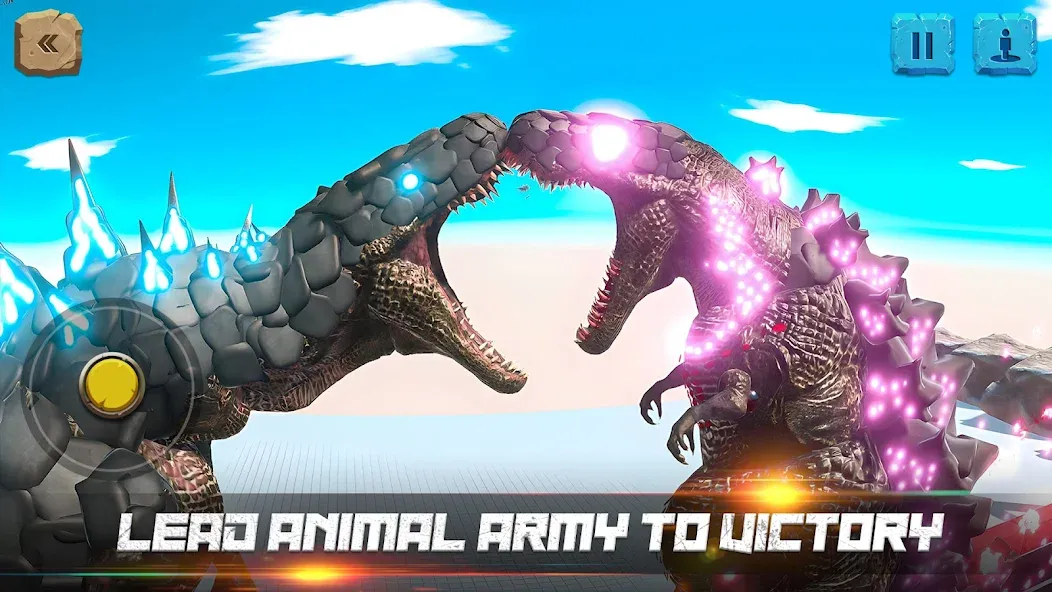 Animal Revolt Battle Simulator (Анимал Револьт Баттл Симулятор) [МОД: Много монет, Открытые уровни и Мега MOD] Screenshot 1