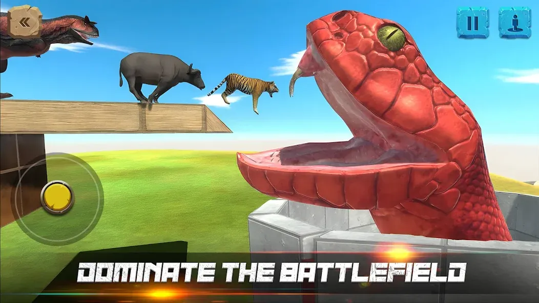 Animal Revolt Battle Simulator (Анимал Револьт Баттл Симулятор) [МОД: Много монет, Открытые уровни и Мега MOD] Screenshot 3