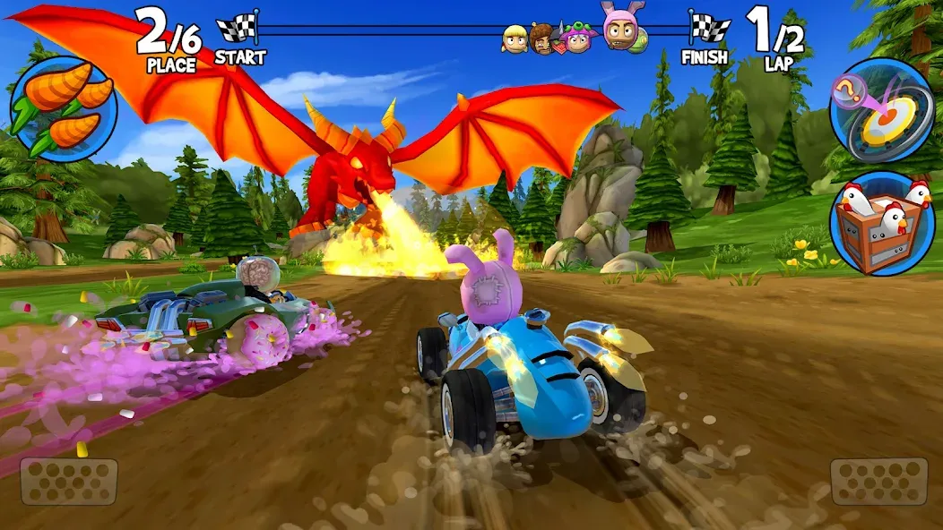 Beach Buggy Racing 2 (Бич Багги Рейсинг 2) [МОД: Бесконечные деньги, Монеты и Мега MOD] Screenshot 5