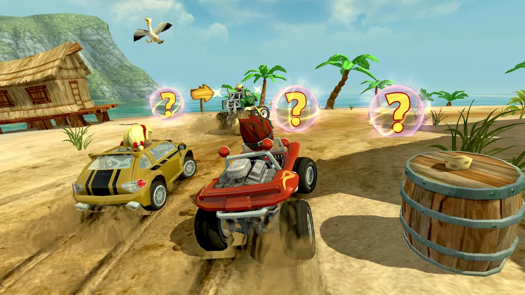 Beach Buggy Racing (Бич Багги Рейсинг) [МОД: Меню, Бесконечные монеты и Открытые уровни] Screenshot 3