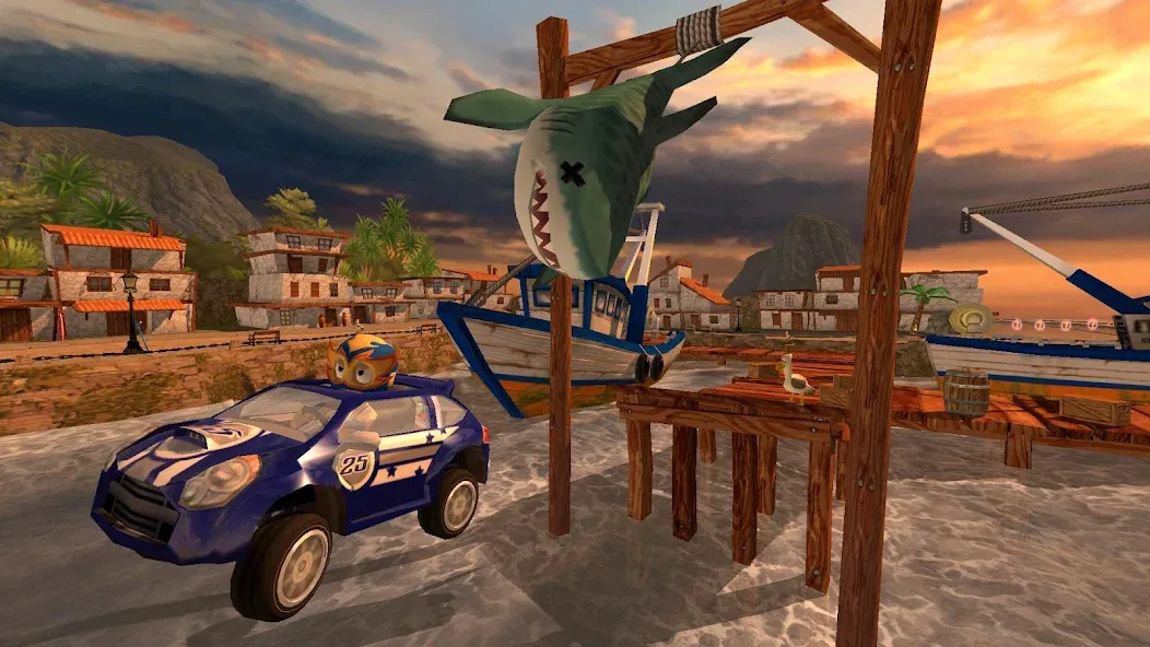 Beach Buggy Racing (Бич Багги Рейсинг) [МОД: Меню, Бесконечные монеты и Открытые уровни] Screenshot 5