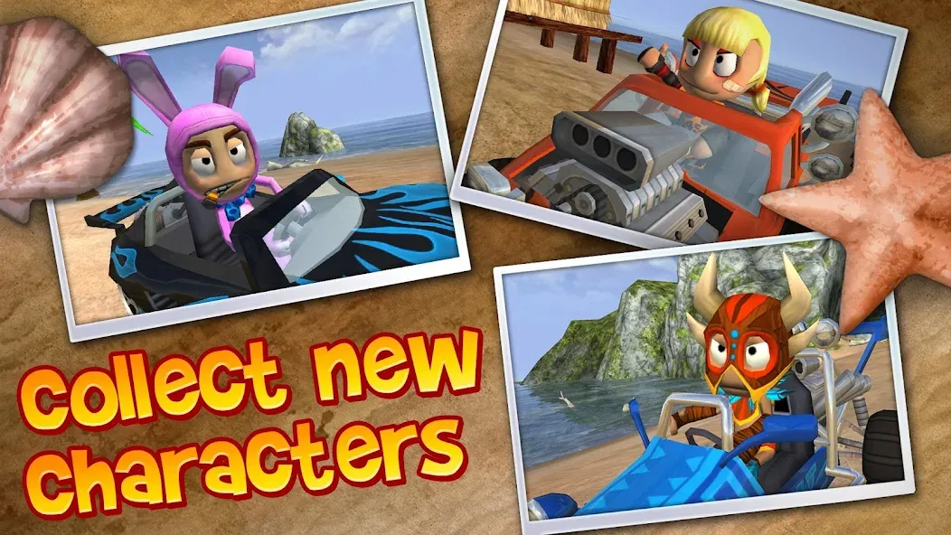 Beach Buggy Blitz (Бич Багги Блиц) [МОД: Много монет, Открытые уровни и Мега MOD] Screenshot 4