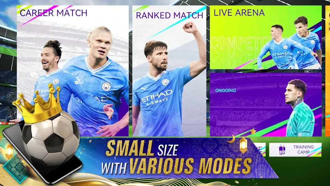 Total Football - Soccer Game (Тотал футбол) [МОД: Много денег, Монет и Все открыто] Screenshot 5