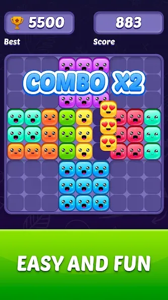 Block Puzzle Game (Блокголоволомка игра) [МОД: Все открыто, Дополнительные деньги и Меню MOD] Screenshot 3