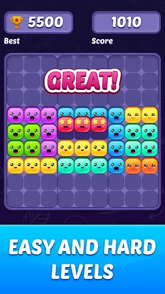Block Puzzle Game (Блокголоволомка игра) [МОД: Все открыто, Дополнительные деньги и Меню MOD] Screenshot 5