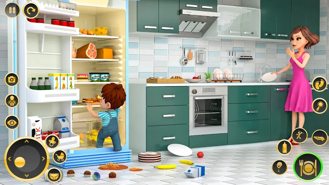 The Mother Sim Life Mom Games [МОД: Много денег, Монет и Все открыто] Screenshot 1
