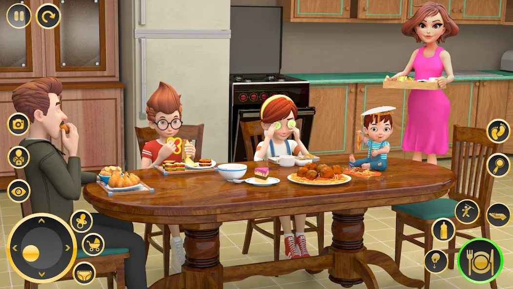 The Mother Sim Life Mom Games [МОД: Много денег, Монет и Все открыто] Screenshot 3