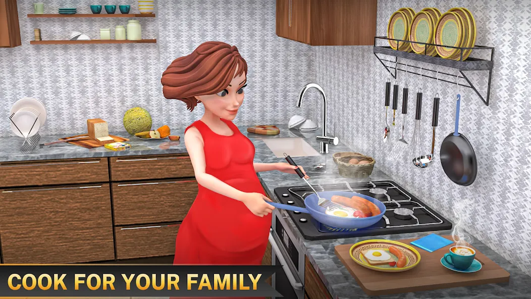 The Mother Sim Life Mom Games [МОД: Много денег, Монет и Все открыто] Screenshot 4