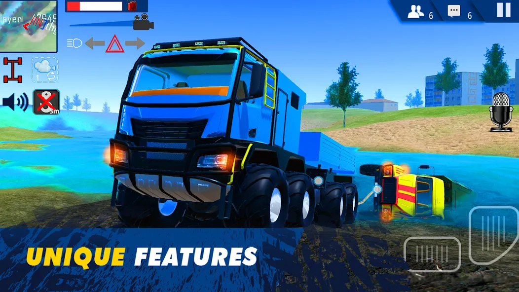 Offroad Simulator Online 4x4 (Оффроуд Симулятор Онлайн 44) [МОД: Деньги, Монеты и Меню MOD] Screenshot 2