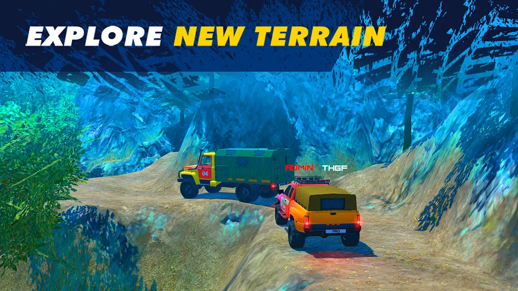 Offroad Simulator Online 4x4 (Оффроуд Симулятор Онлайн 44) [МОД: Деньги, Монеты и Меню MOD] Screenshot 5
