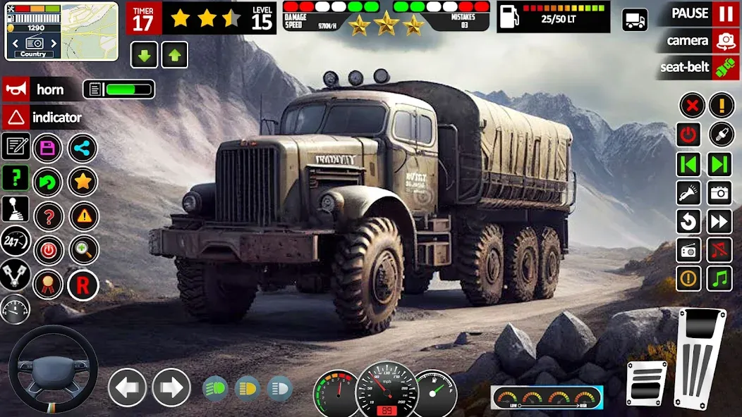 Army Truck Transport Game 2023 [МОД: Деньги, Монеты и Меню MOD] Screenshot 3