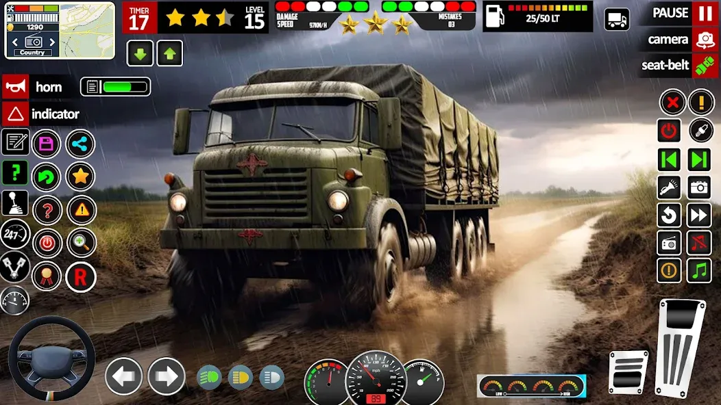 Army Truck Transport Game 2023 [МОД: Деньги, Монеты и Меню MOD] Screenshot 5
