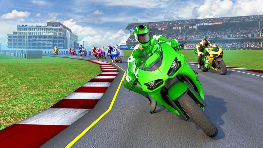 3D Bike Racing Games Offline [МОД: Деньги, Монеты и Меню MOD] Screenshot 5