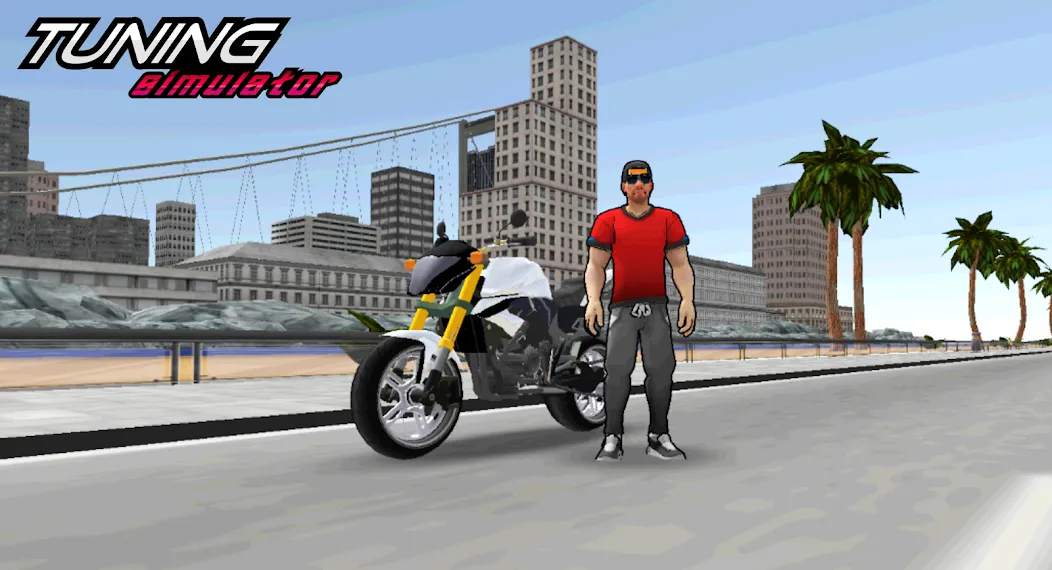 Tuning Simulator (Тюнинг Симулятор) [МОД: Все открыто, Дополнительные деньги и Меню MOD] Screenshot 1