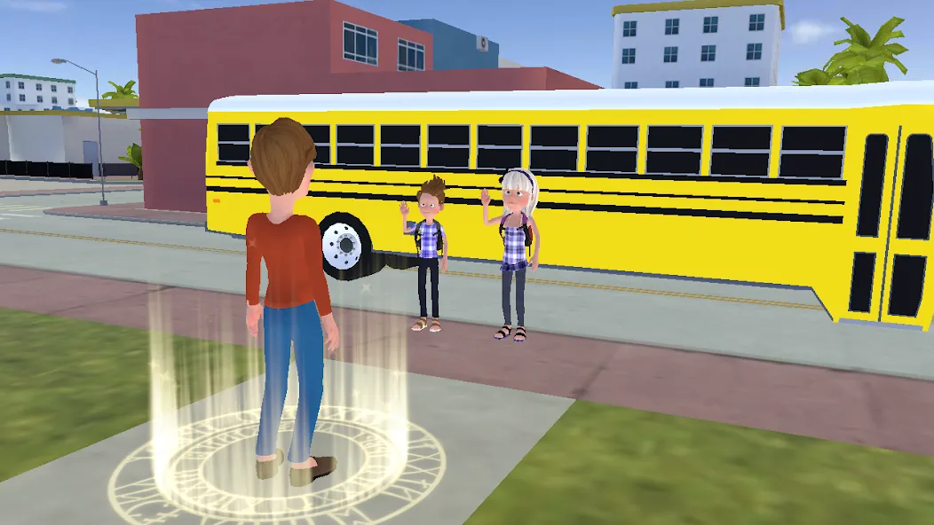 Super Dad Virtual : Happy Game [МОД: Много монет, Открытые уровни и Мега MOD] Screenshot 2