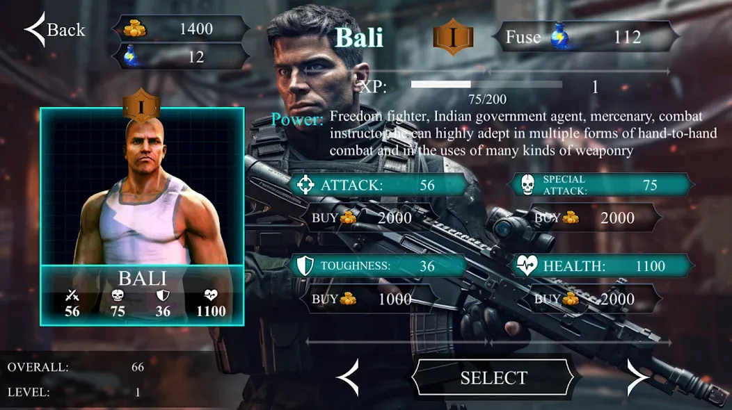 V Commando shooting [МОД: Много денег, Монет и Все открыто] Screenshot 2