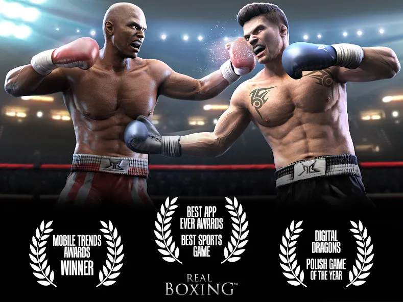 Real Boxing – Fighting Game (Реал Боксинг) [МОД: Много монет, Открытые уровни и Мега MOD] Screenshot 2